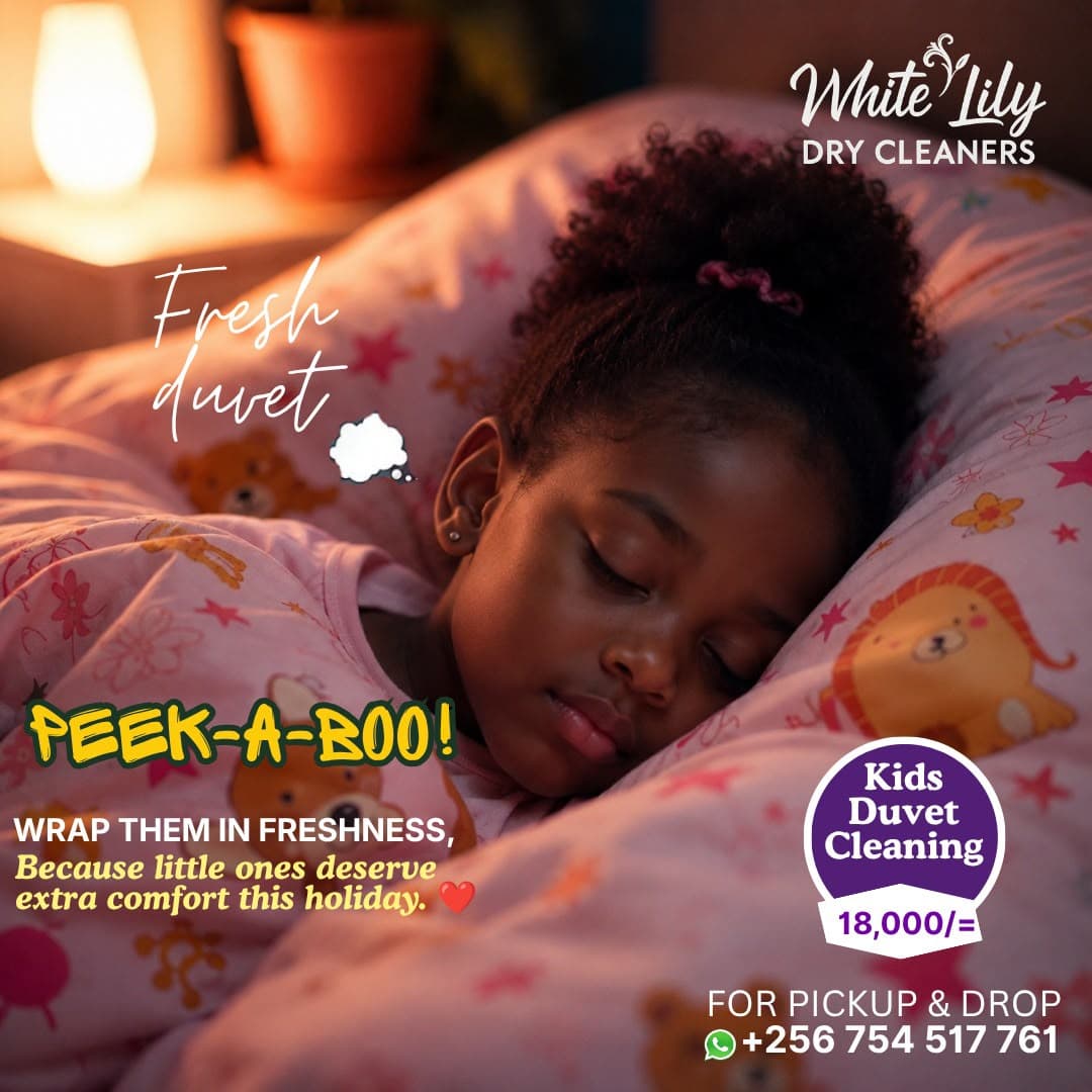 Child sleeping peacefully in a clean duvet
