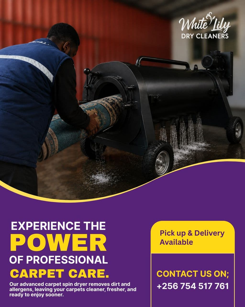 Professional carpet care